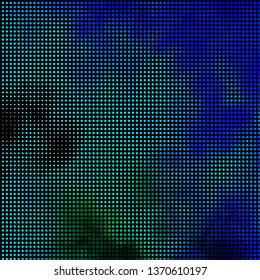 Light Blue, Green vector texture with circles. Abstract colorful disks on simple gradient background. Pattern for business ads.