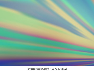 Light Blue, Green vector texture with colored lines. Modern geometrical abstract illustration with staves. Pattern for business booklets, leaflets.