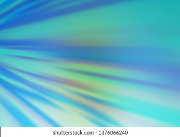 Light Blue, Green vector texture with colored lines. Glitter abstract illustration with colored sticks. Pattern for business booklets, leaflets.