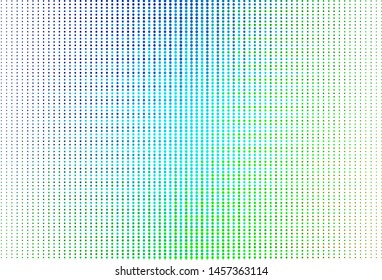 Light Blue, Green vector texture with disks. Abstract illustration with colored bubbles in nature style. Design for poster, banner of websites.