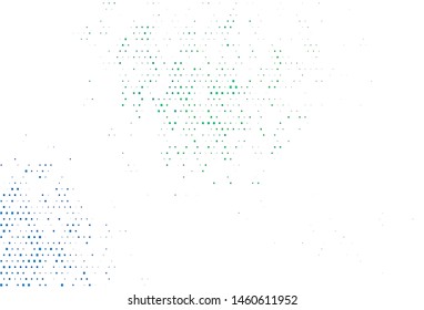 Light Blue, Green vector texture in rectangular style. Rectangles on abstract background with colorful gradient. Smart design for your business advert.