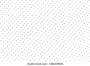 Light Blue, Green vector texture with ABC characters. Blurred design in simple style with signs of alphabet. Smart design for promotion of university.