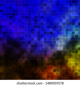 Light Blue, Green vector texture in rectangular style. Illustration with a set of gradient rectangles. Pattern for busines booklets, leaflets