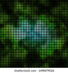 Light Blue, Green vector texture in rectangular style. New abstract illustration with rectangular shapes. Template for cellphones.
