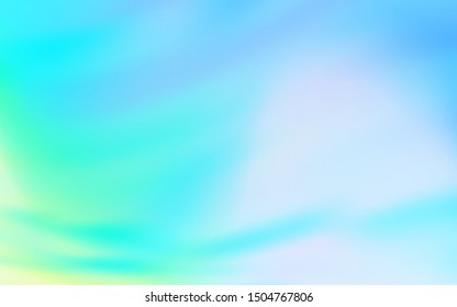Light Blue, Green vector texture with curved lines. A sample with colorful lines, shapes. A new texture for your  ad, booklets, leaflets.