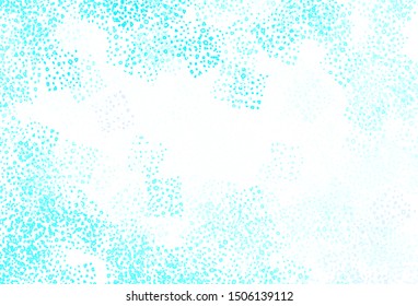 Light Blue, Green vector texture with abstract forms. Simple colorful illustration with abstract gradient shapes. Simple design for your web site.