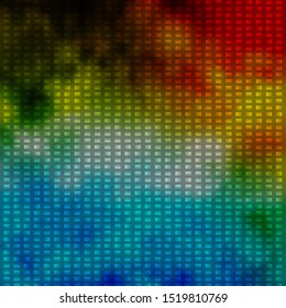 Light Blue, Green vector texture in rectangular style. Rectangles with colorful gradient on abstract background. Pattern for commercials, ads.