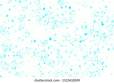 Light Blue, Green vector texture with abstract forms. Illustration with colorful gradient shapes in abstract style. Modern design for your business card.