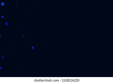 Light Blue, Green vector texture with disks. Illustration with set of shining colorful abstract circles. Pattern for beautiful websites.