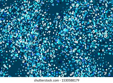 Light Blue, Green vector texture with abstract forms. Modern abstract illustration with colorful random forms. Elegant design for wallpapers.