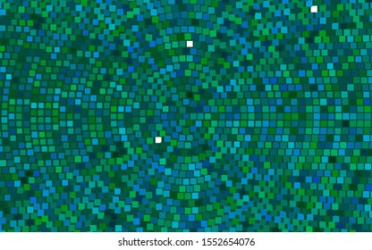 Light Blue, Green vector texture in rectangular style. Glitter abstract illustration with rectangular shapes. Pattern for busines ad, booklets, leaflets