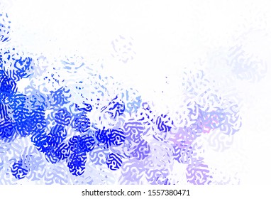 Light Blue, Green vector texture with abstract forms. Simple colorful illustration with abstract gradient shapes. Background for a cell phone.