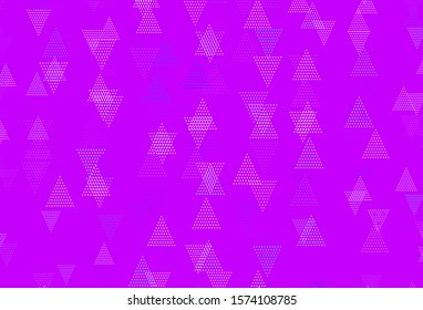 Light Blue, Green vector texture with triangular style. Triangles on abstract background with colorful gradient. Pattern for websites.