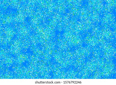 Light Blue, Green vector texture with abstract forms. Colorful chaotic forms with gradient in modern style. Elegant design for wallpapers.