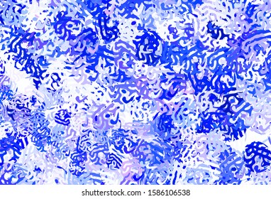Light Blue, Green vector texture with abstract forms. Simple colorful illustration with abstract gradient shapes. Background for a cell phone.