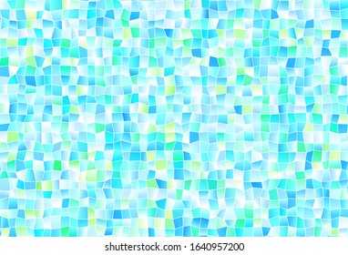 Light Blue, Green vector texture in rectangular style. Decorative design in abstract style with rectangles. Pattern can be used for websites.