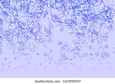 Azul claro, textura vectorial verde con estilo poly con círculos, cubos. Ilustración con círculos coloridos, triángulos, rectángulos. Mejor diseño para afiche, pancarta.