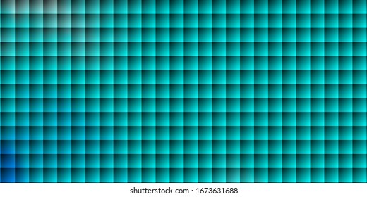 Light Blue, Green vector texture in rectangular style. Abstract gradient illustration with colorful rectangles. Pattern for websites, landing pages.
