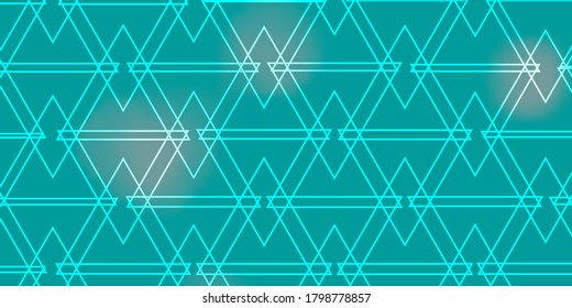 Light Blue, Green vector texture with triangular style. Illustration with set of colorful triangles. Template for landing pages.