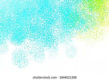 Light Blue, Green vector texture with colored lines. Shining colored illustration with sharp stripes. Pattern for ad, booklets, leaflets.