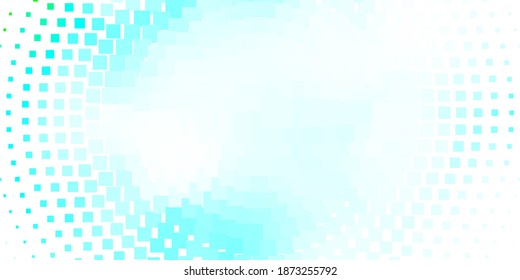 Light Blue, Green vector texture in rectangular style. Illustration with a set of gradient rectangles. Design for your business promotion.