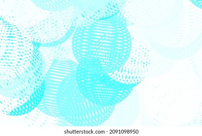 Azul claro, textura vectorial verde con formas abstractas. Coloridas formas caóticas con gradiente de estilo moderno. Diseño sencillo para su sitio web.