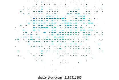 Azul claro, textura vectorial verde con líneas de color. Decoración borrosa de estilo sencillo con líneas. La plantilla se puede utilizar como fondo.