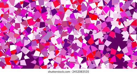 Light blue, green vector texture with triangular style. Abstract gradient illustration with triangles. Design for your promotions.