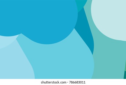 Light Blue, Green vector texture with colored capsules. Decorative shining illustration with lines on abstract template. The pattern can be used for websites.