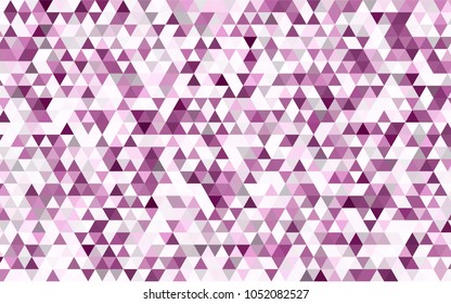 Light Blue, Green vector triangle mosaic pattern. A vague abstract illustration with gradient. Triangular pattern for your business design.