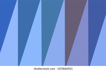 Light Blue, Green vector triangle mosaic texture. Polygonal abstract illustration with gradient. Brand-new style for your business design.
