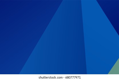 Light Blue, Green vector triangle mosaic background. A completely new color illustration in a vague style. A completely new design for your business.