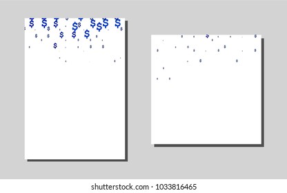 Light Blue, Greenvector banner for websites. Blurred decorative design in abstract style with textbox. Pattern for beautiful business cards, folders.