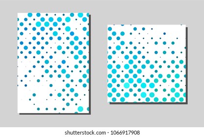 Light Blue, Greenvector brochure for ui, ux design. Modern abstract design concept with colorful gradient. Completely new template for your brand book.