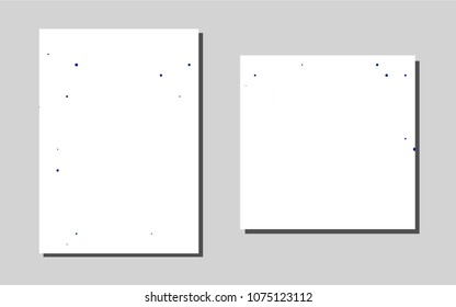 Light Blue, Greenvector template for landing pages. Abstract booklet on colored background with gradient. Pattern for beautiful business cards, folders.
