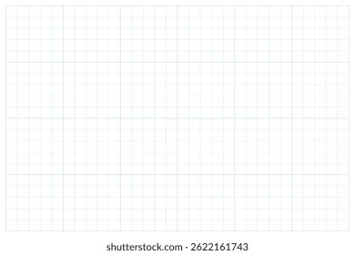 Light blue grid paper background with evenly spaced lines, Grid backdrop for drawing, drafting, or digital design purposes