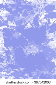 Light blue grunge background in A4 dimensions - Eps10 vector graphic and illustration