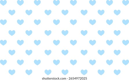 Light blue heart pattern blackboard texture