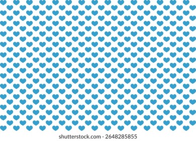 Light Blue Heart Pattern – Transparent Background Seamless Vector - Powered by Shutterstock - Get 15% off with code: PIKWIZARD15