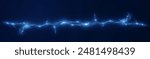 Light blue isolated vector lightning png. Realistic natural neon lightning effectThunderstorm. Strength Energy charge Thunder. Blitz Lightning Thunder Light Sparks Storm Flash	
