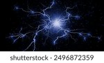 Light blue isolated vector lightning png. Realistic natural neon lightning effectThunderstorm. Strength Energy charge Thunder. Blitz Lightning Thunder Light Sparks Storm Flash	
