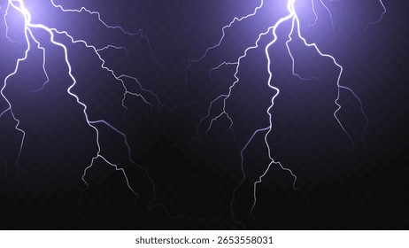 Vetor isolado azul claro png relâmpago. Realista natural neon efeito relâmpagoTrovoada. 19 de outubro de 2013 "Blitz Lightning Thunder Light Sparks Storm Flash Thunderstorm" .