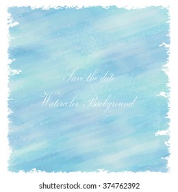 Light blue love pastel background in valentine's day