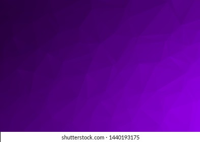Light Blue Low poly crystal background. Polygon design pattern. Light Purple Low poly vector illustration, low polygon background.