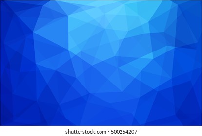 Light blue low poly template. Creative geometric illustration in Origami style with gradient. The polygonal design can be used for your web site. Light blue low poly template. Creative geometric illustration in Origami style with gradient. The polygonal design can be used for your web site.