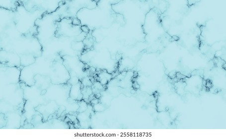 Light blue marble texture with light white pattern, marble pattern texture abstract background.	