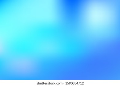 Light Blue Modern Blurred Smooth Gradient Background Composition