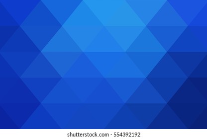 Light BLUE modern geometrical abstract background. Texture, seamless background. Geometric background in Origami style with gradient. 