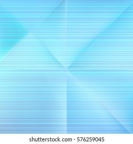 Light blue mosaic background with a striped texture. Neutral vector background.