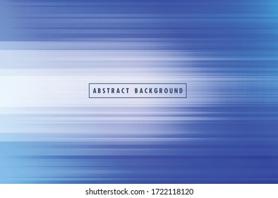 Diseño borroso de movimiento azul claro, velocidad de potencia digital para fondo abstracto, vector e ilustración.